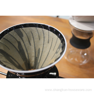 V60 coffee filter paper holder coffee filter stand